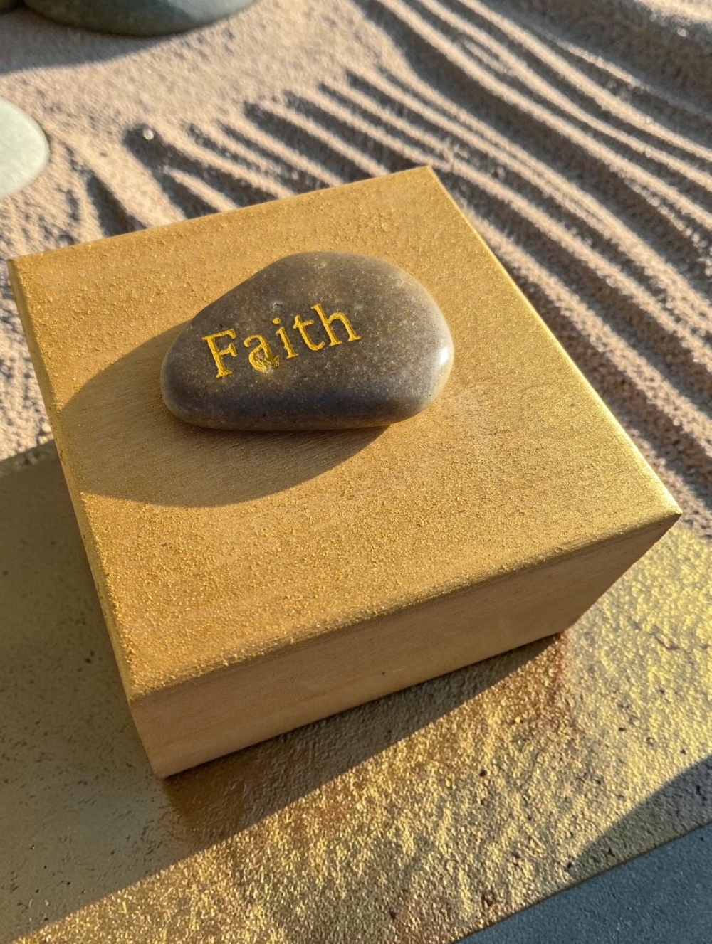 Handcrafted Keepsake Prayer Box